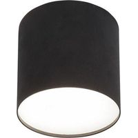 Nowodvorski Point Plexi lámpara de techo negra 13 cm
