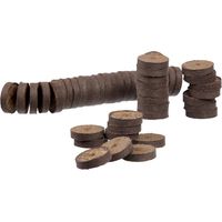 Pastilles de tourbe compressées