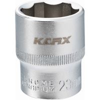 Sechskant-Nuss mit 1/2" Quadrat 23 mm