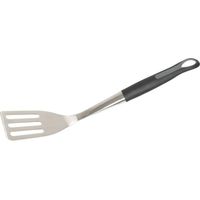 Küchenspatel aus Edelstahl mit durchbrochenem Muster, 45 cm