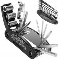 CLÉS DE RÉPARATION MULTI-OUTILS POUR VÉLO ENSEMBLE D'OUTILS MULTIFONCTIONNELS 16en1