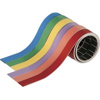 magnetoplan® Bande magnetoflex® - longueur rouleau 1000 mm, largeur 15 mm, lot de 10 rouleaux - bleu