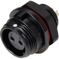 Weipu SP1312 / S 2 Rundstecker Buchse, Einbau Gesamtpolzahl: 2 Serie (Rundsteckverbinder): SP13 1 S