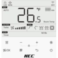 Hec By Haier E60-hec Commande Centrale Wi-fi Pour Climatiseurs Gainables Et Cassettes