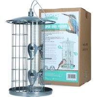 Vogelfutterstation Pawise triple bird feeder 3 Fächer wasserdicht