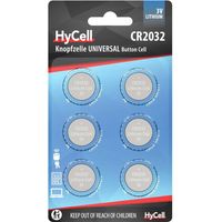 Pile bouton CR 2032 lithium HyCell 200 mAh 3 V 6 pc(s) S193761