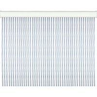 Tenda per porte in PVC antirumore antimosche Twist - 125x240 cm. White