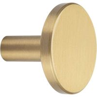 Round Wall Coat Hook Brass Golden Clothes Rack for Hanging Hat Scarf and Storage Bag Towel Hangers (Round 4 Pieces) Pi7TnucZF3