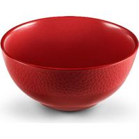 Bol Déjeuner Rouge Stone Bol En Céramique Design Moderne 60 Cl - Medard De Noblat