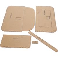 Patron de sac à main en acrylique transparent pour femmes, outil de fabrication de sacs en cuir à faire soi-même