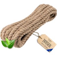 Juteseil Natur robust & langlebig für DIY & Deko 50 m x 20 mm