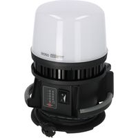 Brennenstuhl – Projecteur de chantier hybride 360° Multi Battery LED 12000lm – IP54 – Compatible avec batteries 18V Bosch, Makita, Dewalt