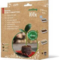 Blister de 100 pastilles COCO Ø3,6cm - ROMBERG