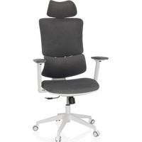Chaise de bureau / chaise pivotante ERGOMY WF tissu gris mybuero