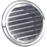 Griglia inox tonda parete esterna ø125 VS0430611