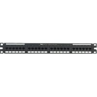 Pannello permutazione 24 porte RJ45 VARPANNK6PPG24Y per rack UTP