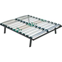 Cadre de lit fixe Ergos Pardo Bi-lamina renforcé avec régulateurs 150x190 cm