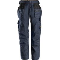 Snickers Workwear AllroundWork Canvas+ Stretch Arbeitshose mit Holstert. 6224 Gr. 56 navy