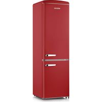 Severin Frigorifero Combinato Retro' Vintage Rosso Rkg 8917