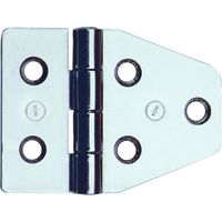 Nautisches Edelstahlscharnier Art.852in mm.40hx55 fester Stift 12 Stk.-Ruheraum