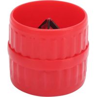 Outil d'ébavurage d'alésage de chanfreinage de tuyau de tube 2PCS pour tuyaux en cuivre/laiton/aluminium 5-38mm, tuyau de tube interne et externe de grattoir