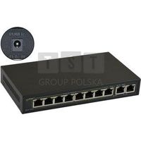 Pulsar Switch PoE 10 puertos con 8 puertos PoE 30W
