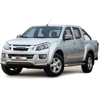 Pare-Buffle Avant Pour Isuzu D-Max 2012-2019 Acier Inoxydable Argent
