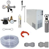 Set complet - Fontaine a eau, machine eau gazeuse, machine eau pétillante - Blupura
