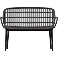 DIVANO POSITANO BAMBOO 115X61,5X81 ANTRACITE