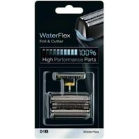 Cabezal de afeitado Braun 51B WaterFlex para una rasuración suave y precisa-Producto compatible