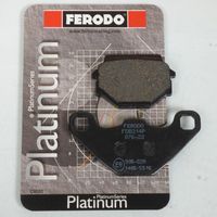 Plaquette de frein Ferodo pour Moto Kawasaki 250 KLR 1987 à 1989