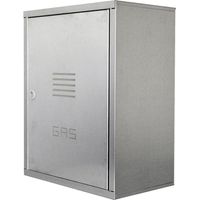 Cassetta gas inox 50x40x24 Acciaio - A porta unica 00000051192