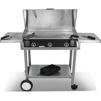 Pack plancha électrique PLANCHAELEC LUX 830 CARBON - CHARIOT MONCEAU