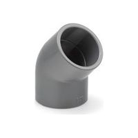 Codo 45º encolar - HIDROTEN Diámetro: Ø63 mm
