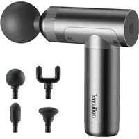 Pistola de masaje muscular con 5 accesorios - MUSCLEMASSAGER - Terraillon -