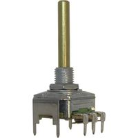 Potentiomètre rotatif 1 tour Potentiometer Service 63250-21400-3003/B2,5K RD1601F-40B4-30R6-B2,5K-601 mono 0.2 W 2.5 kΩ