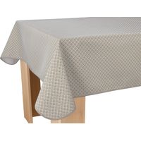 Nappe Anti-taches Paon ficelle - Rectangle 120 x 150 cm