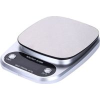 ALLIANDISBilancia elettronica per alimenti in acciaio inox per cucina (10 kg/1 g)