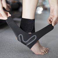 1 paire de chevillères, chevillère de compression respirante, couvre-pied élastique pour la protection sportive, la fasciite plantaire et la tendini