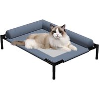 Lit Surélevé pour Chien - Lit rafraîchissant surélevé et aéré pour Chien -