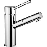 Mélangeur lavabo avec vidage Clic-Clac Paffoni Birillo série BI071KCR Chromé - Laiton