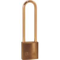 Cadenas Kasp K12030L70BD or-jaune avec serrure à clé