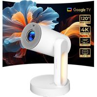Projecteur de Chambre ETOE Starfish Plus – Idéal pour Cinéma au Lit et au Plafond – Google TV Intégré, Vidéo 4K et Rotation Flexible 140°
