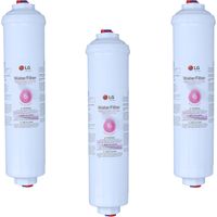 Ersatzteil - Originales 3er Set Wasserfilter - - LG, CONTINENTAL EDISON, BEKO