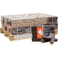 Heizfuxx PiniKay Quadro Holzbriketts Hartholz 10kg x 30 Gebinde