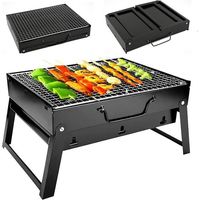 Barbecue - Por264 - Mini Barbecue pliable - Charbon - Portable