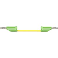 Schützinger MFK 15 / 2.5 / 25 / GNGE Cavo di misura 25 cm Verde-Giallo 1 pz.