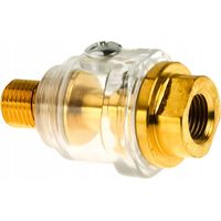 Engrasador pasante de 1/4" para herramientas neumáticas
