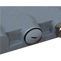 Foco led silver electronics forge+proyector ips 65 30w - 5700k luz fria - 2400lm color gris
