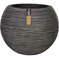 Vaso sferico - CAPI EUROPE - RIB NL - 40 x 32 cm - Antracite